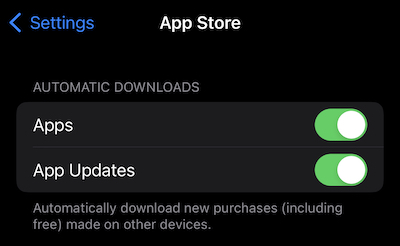 Signal iOS Updates